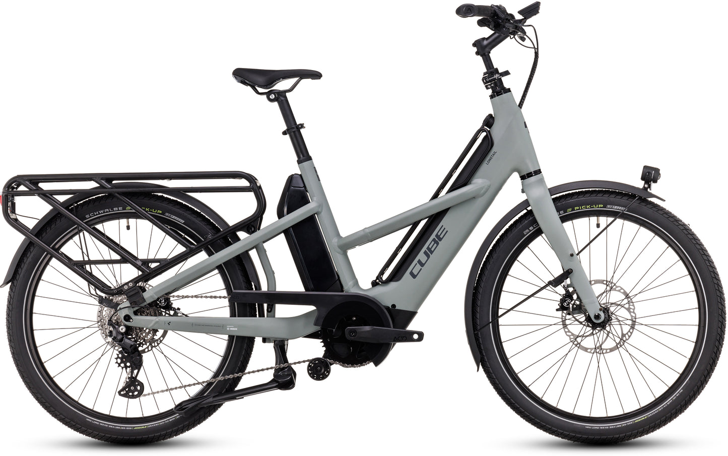 CUBE Longtail Sport Hybrid 1350 swampgrey´n´reflex 2024