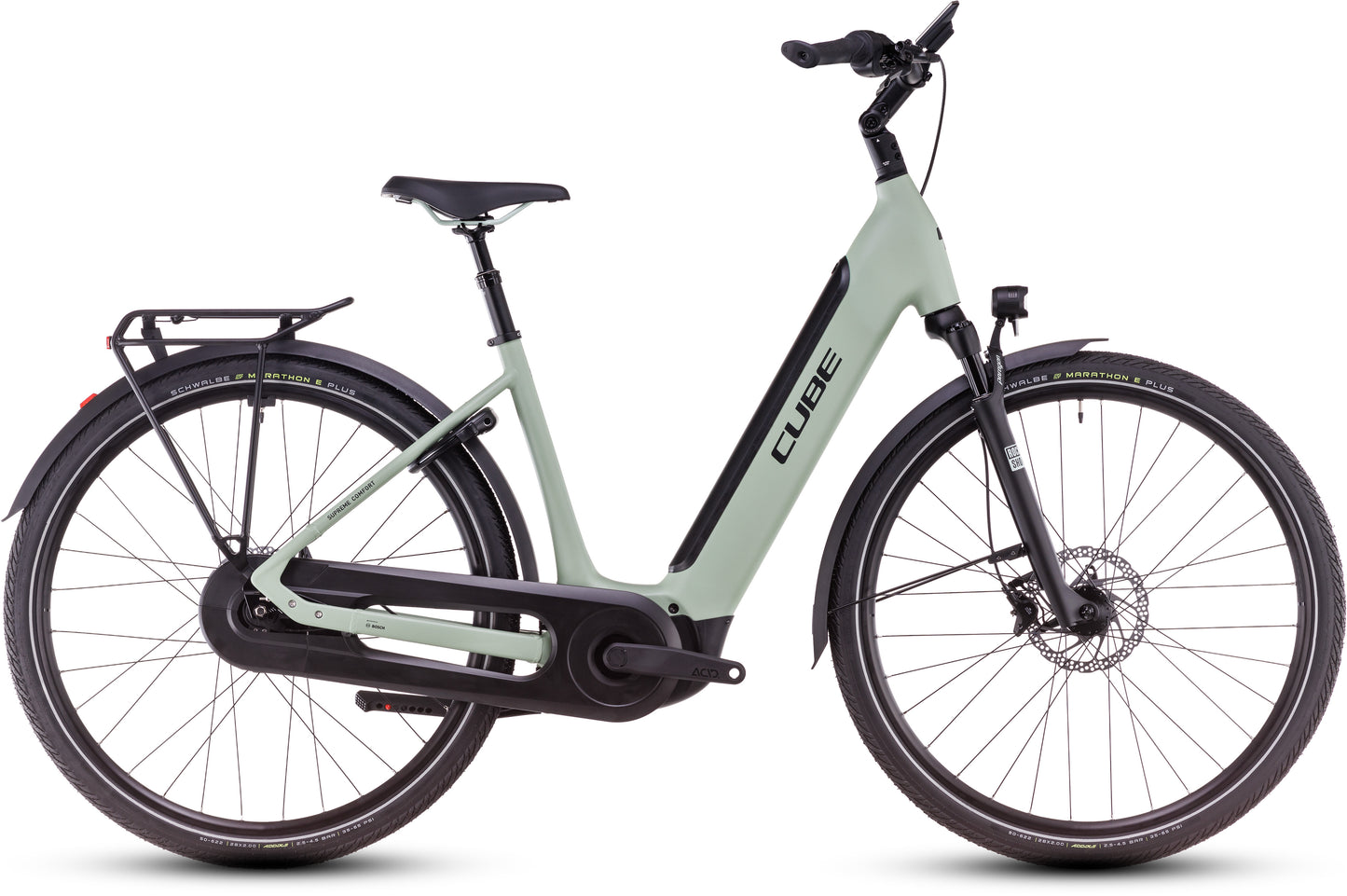 Cube Supreme Hybrid Comfort SLX 625 aloegreen´n´black Easy Entry 2025