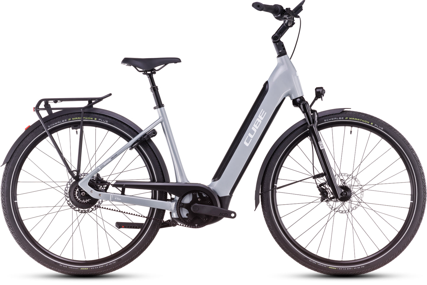 Cube Supreme Hybrid Deluxe SLX 625 polargrey´n´white Easy Entry 2025