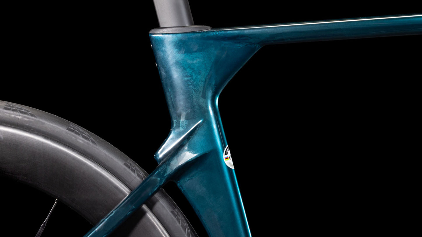 Cube Litening AERO C:68X SLX chromeblue´n´liquidblue 2025