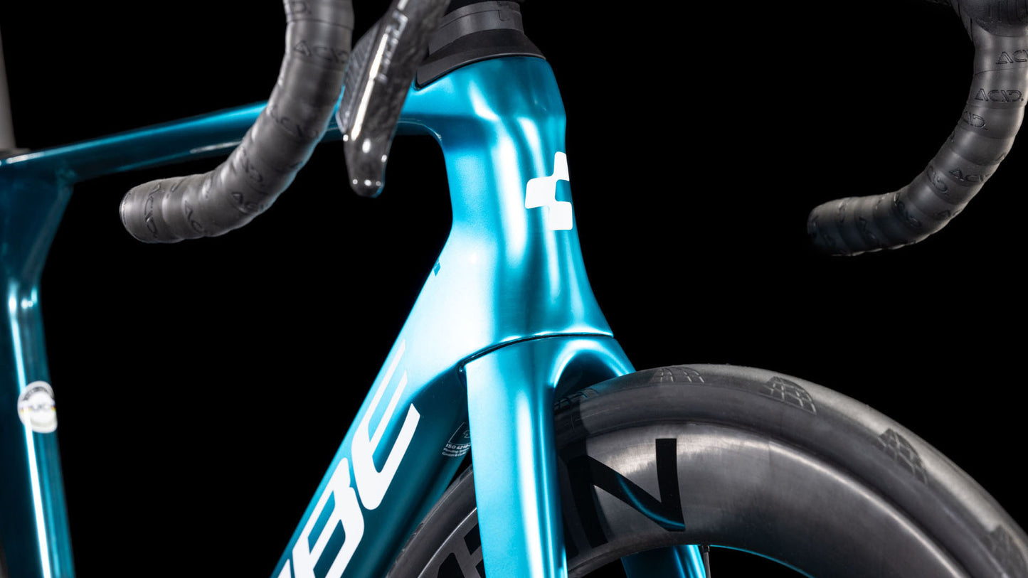 Cube Litening AERO C:68X SLX chromeblue´n´liquidblue 2025