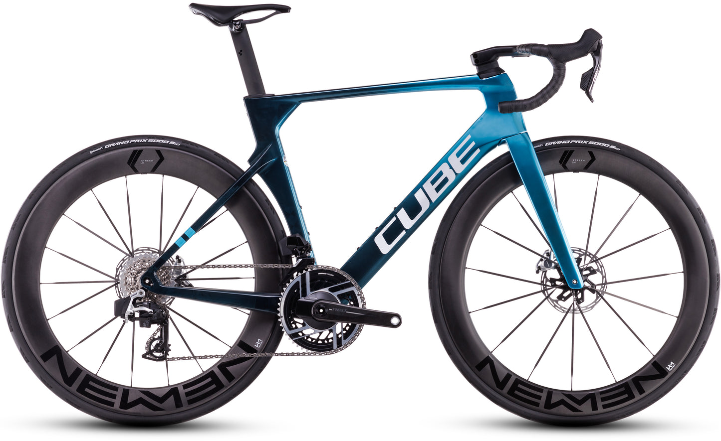 Cube Litening AERO C:68X SLX chromeblue´n´liquidblue 2025