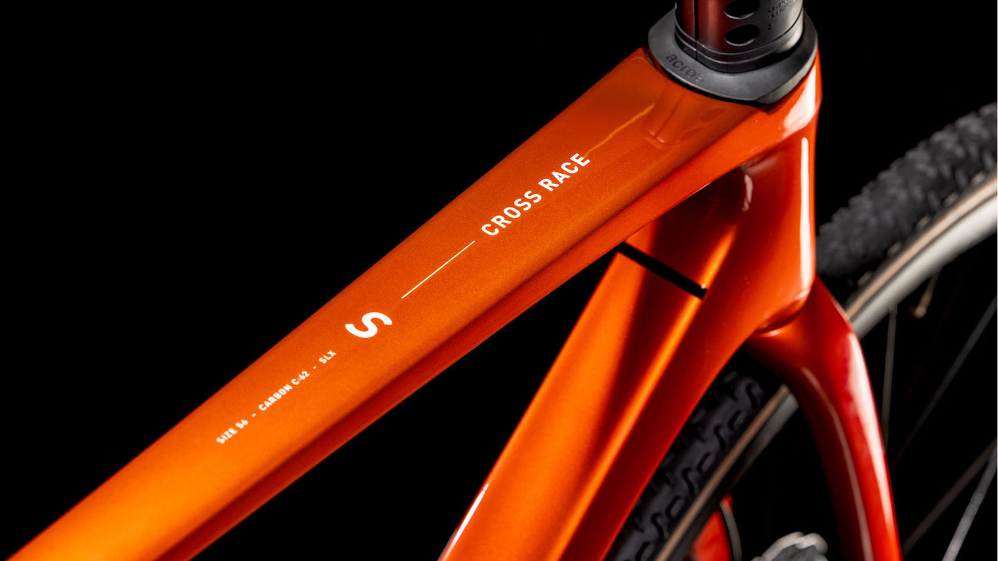 Cube Cross Race C:62 SLX electricorange´n´white 2025