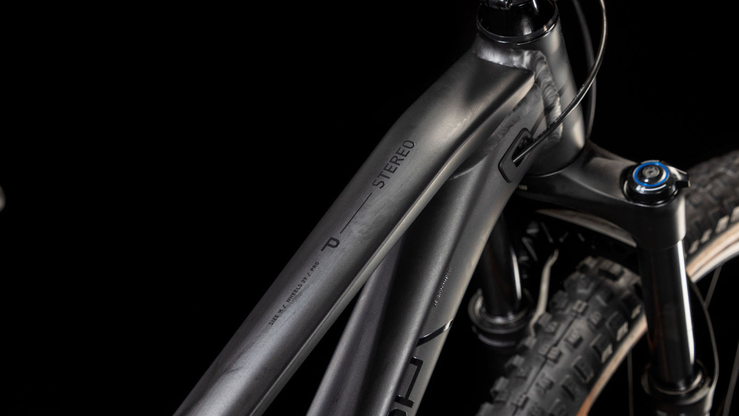 Produktbild: Cube Stereo ONE22 Pro metalblack´n´black, Detailaufnahme 01
