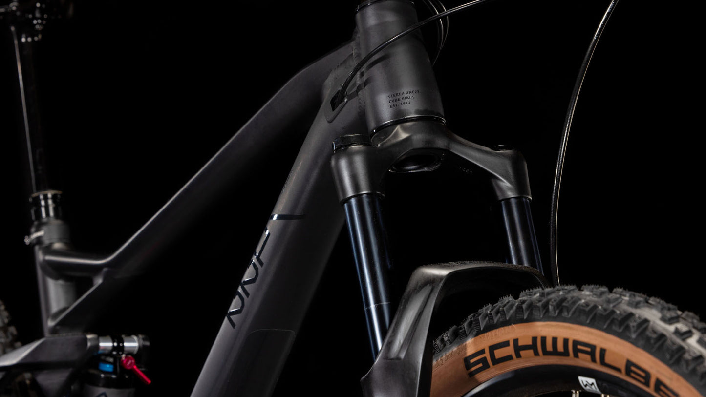 Produktbild: Cube Stereo ONE22 Pro metalblack´n´black, Detailaufnahme 02