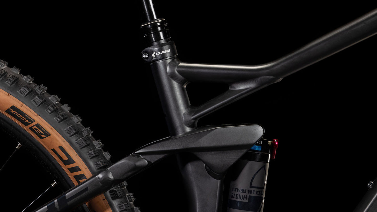 Produktbild: Cube Stereo ONE22 Pro metalblack´n´black, Detailaufnahme 03