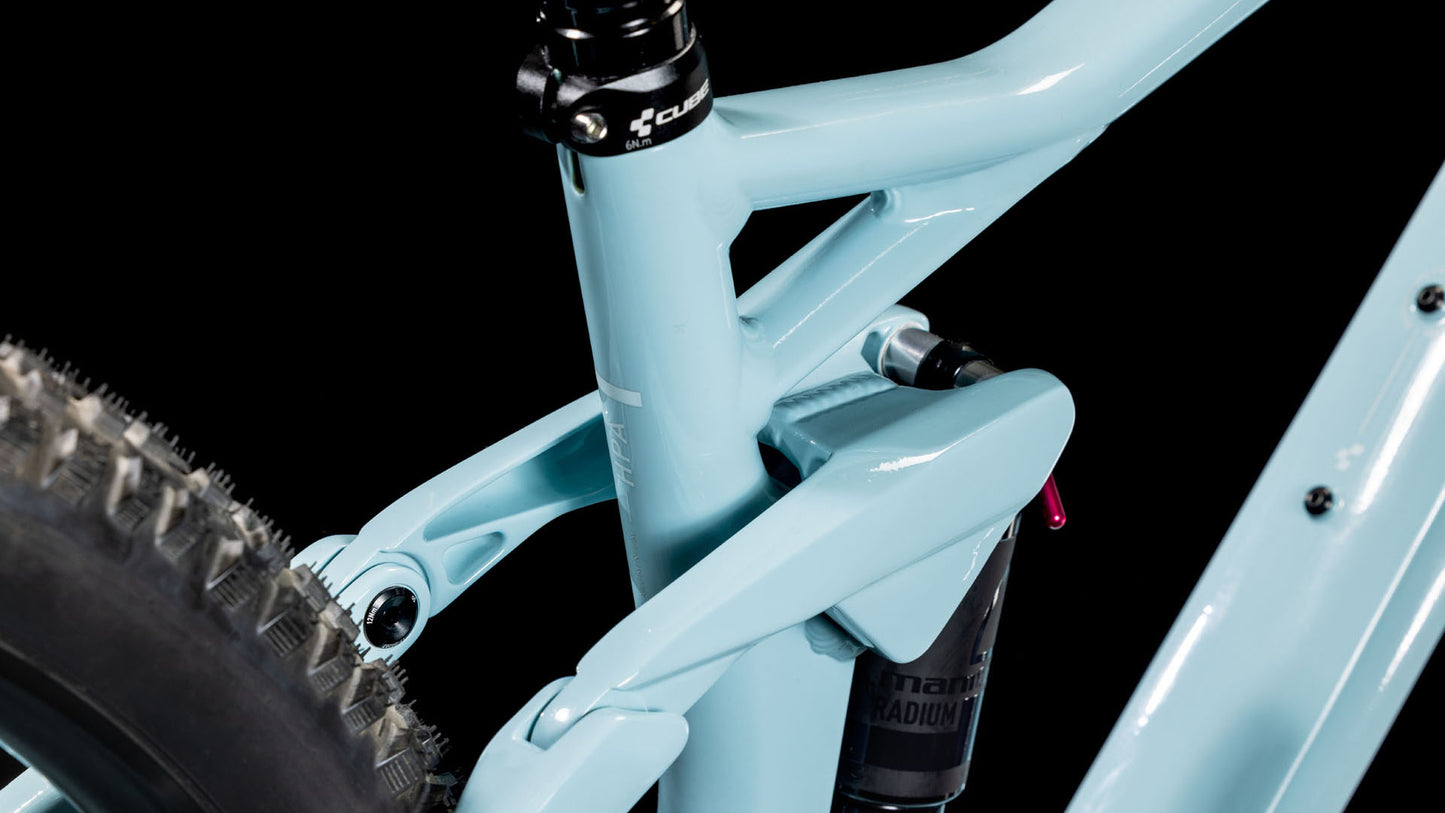 Produktbild: Cube Stereo ONE22 Pro skylightblue´n´white, Detailaufnahme 02