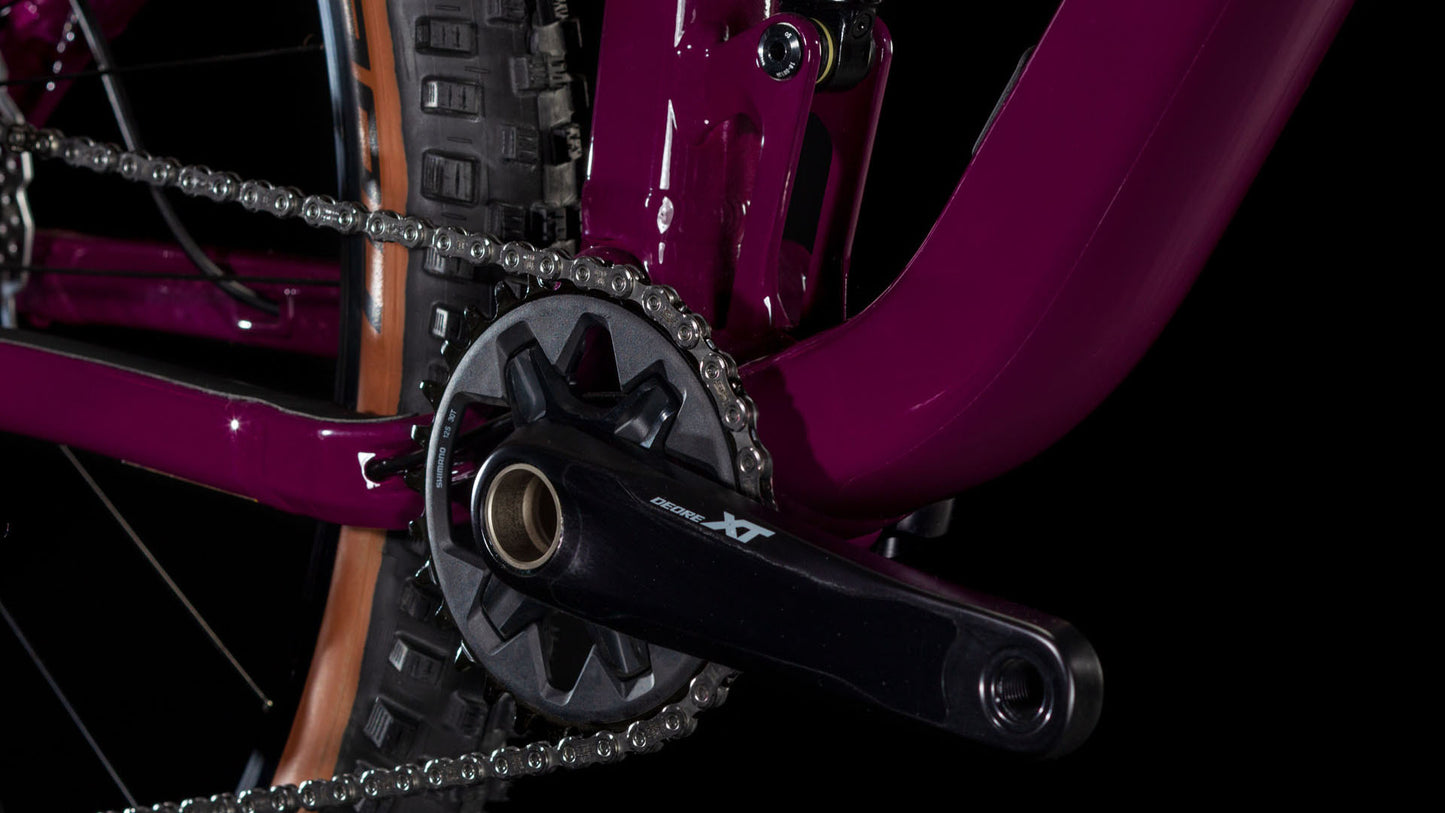 Produktbild: Cube Stereo ONE22 Race wine´n´grey, Detailaufnahme 05