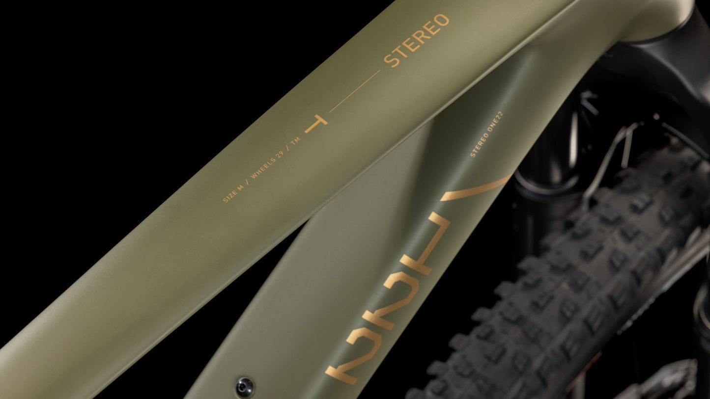 Produktbild: Cube Stereo ONE22 C:62 TM 29 dustyolive´n´gold, Detailaufnahme 02