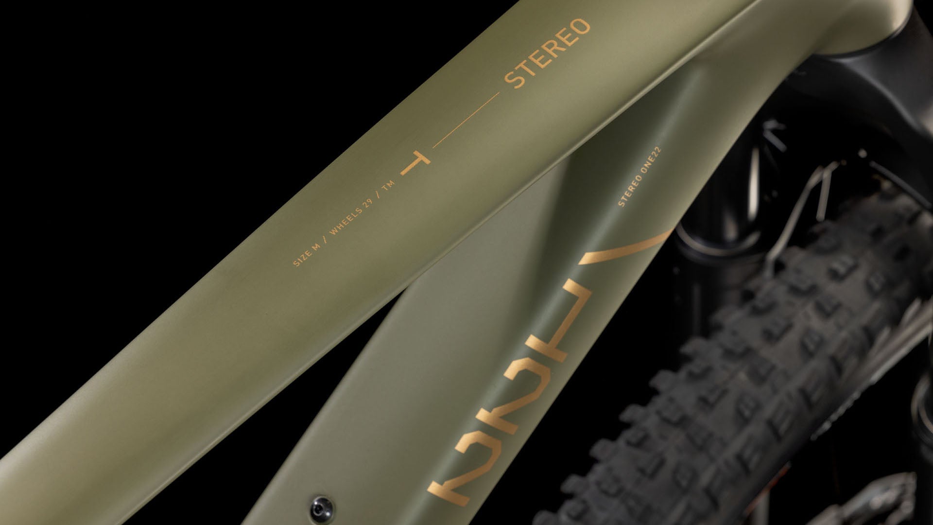 Produktbild: Cube Stereo ONE22 C:62 TM 29 dustyolive´n´gold, Detailaufnahme 02