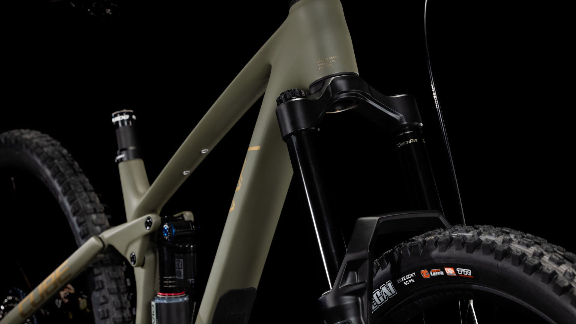 Produktbild: Cube Stereo ONE77 C:68X TM 29 dustyolive´n´gold, Detailaufnahme 06