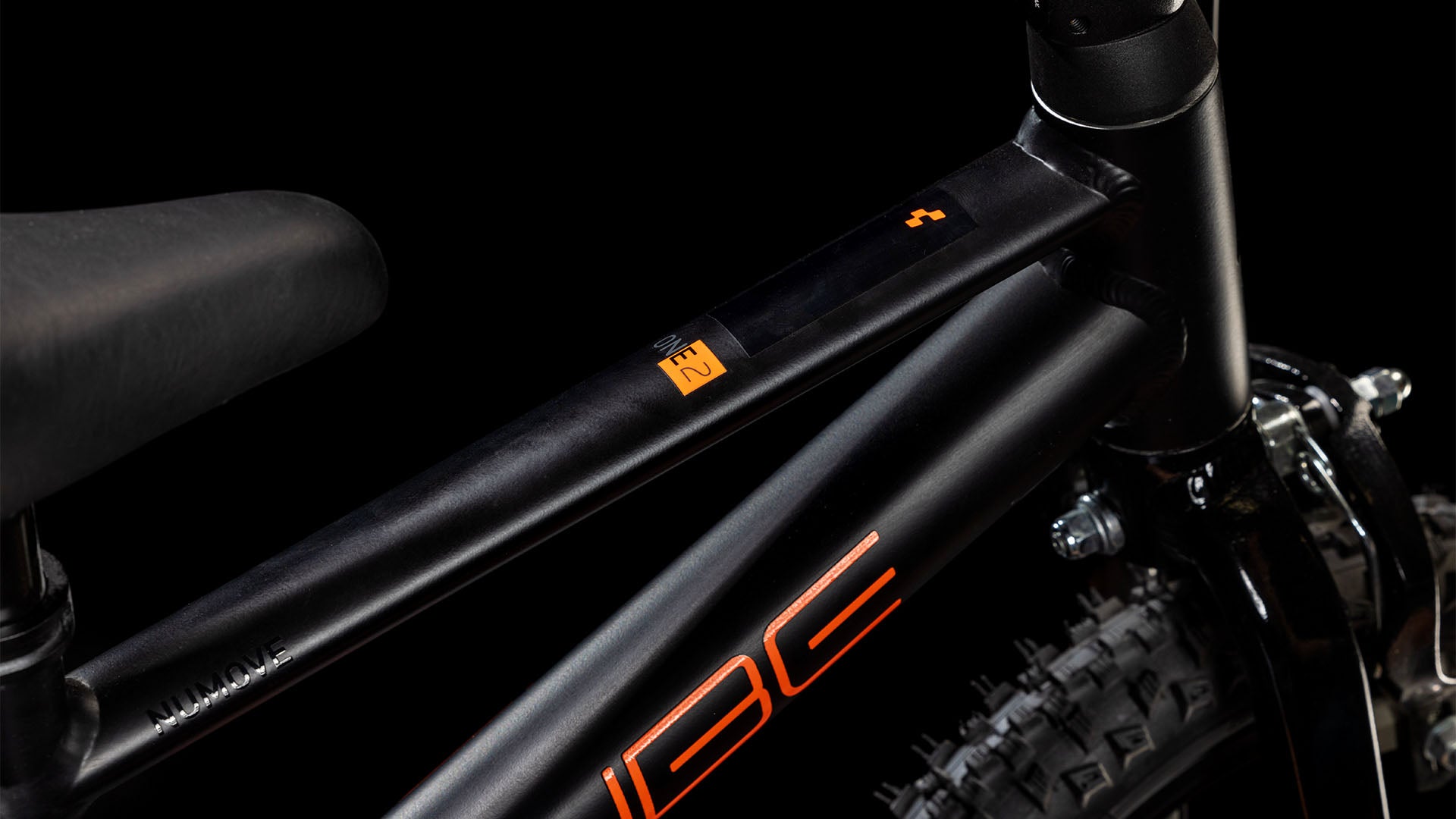 cube mountainbike schwarz orange Cube Numove 120 RT black´n´orange