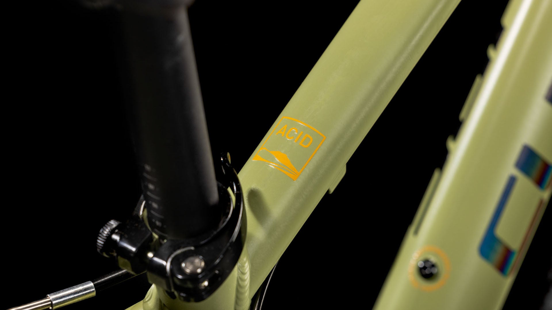 Produktbild: Cube Acid 240 lightolive´n´orange, Detailaufnahme 03