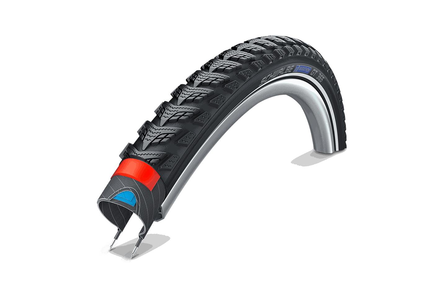 Reifen Schwalbe MARATHON GT 365 Perf, DualGuard, TwinSkin in Standard