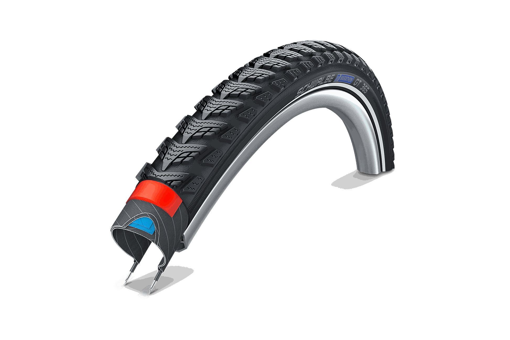 Reifen Schwalbe MARATHON GT 365 Perf, DualGuard, TwinSkin in Standard