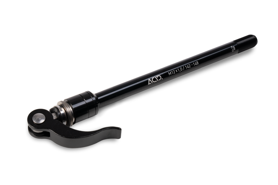 ACID Steckachse M12x1.0 142-148 mm für Fahrradanhänger black