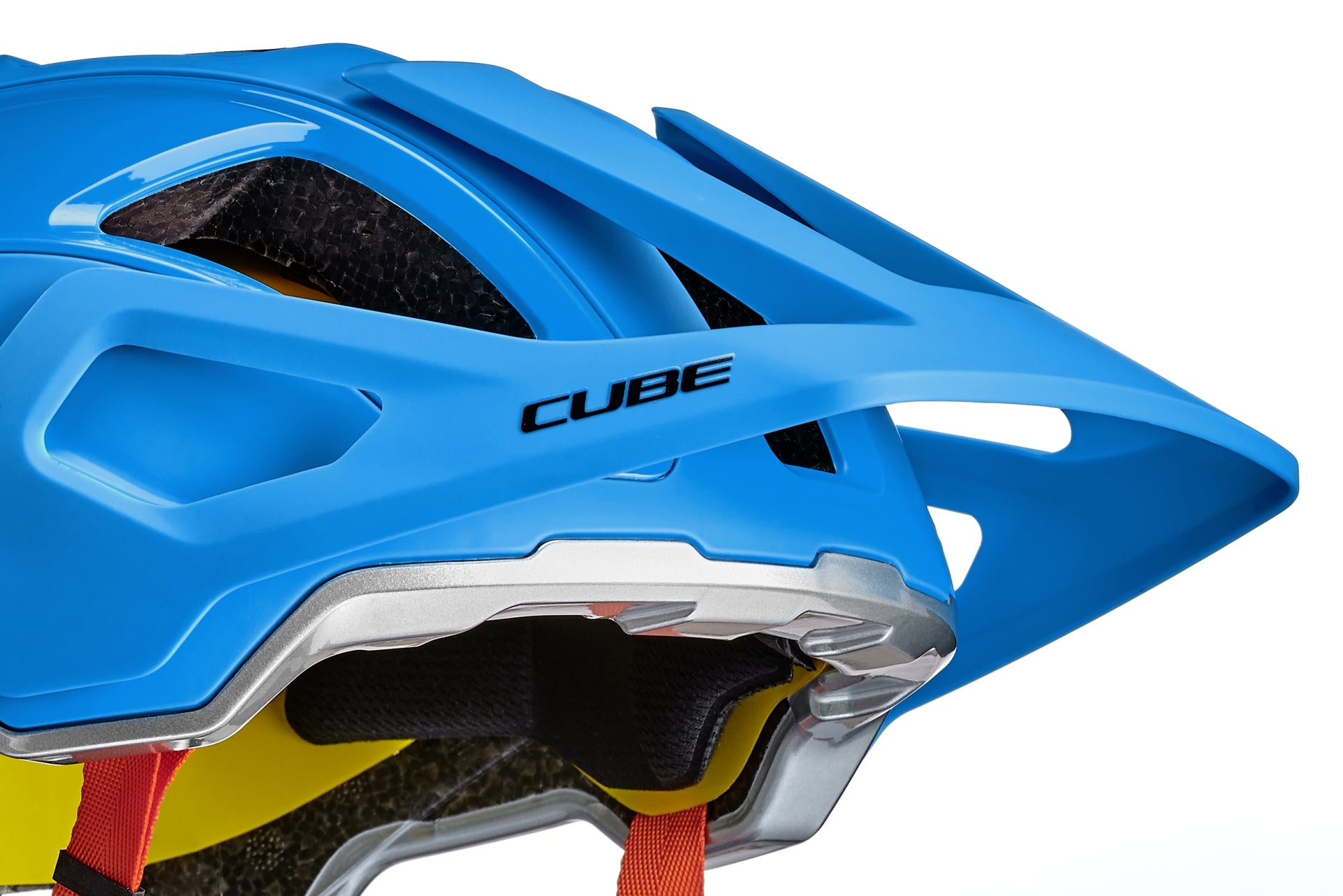 CUBE Helm STROVER X Actionteam blue´n´grey