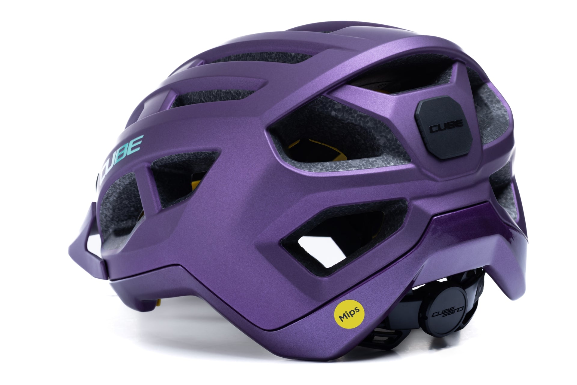 mtb helm lila CUBE Helm OFFPATH purple
