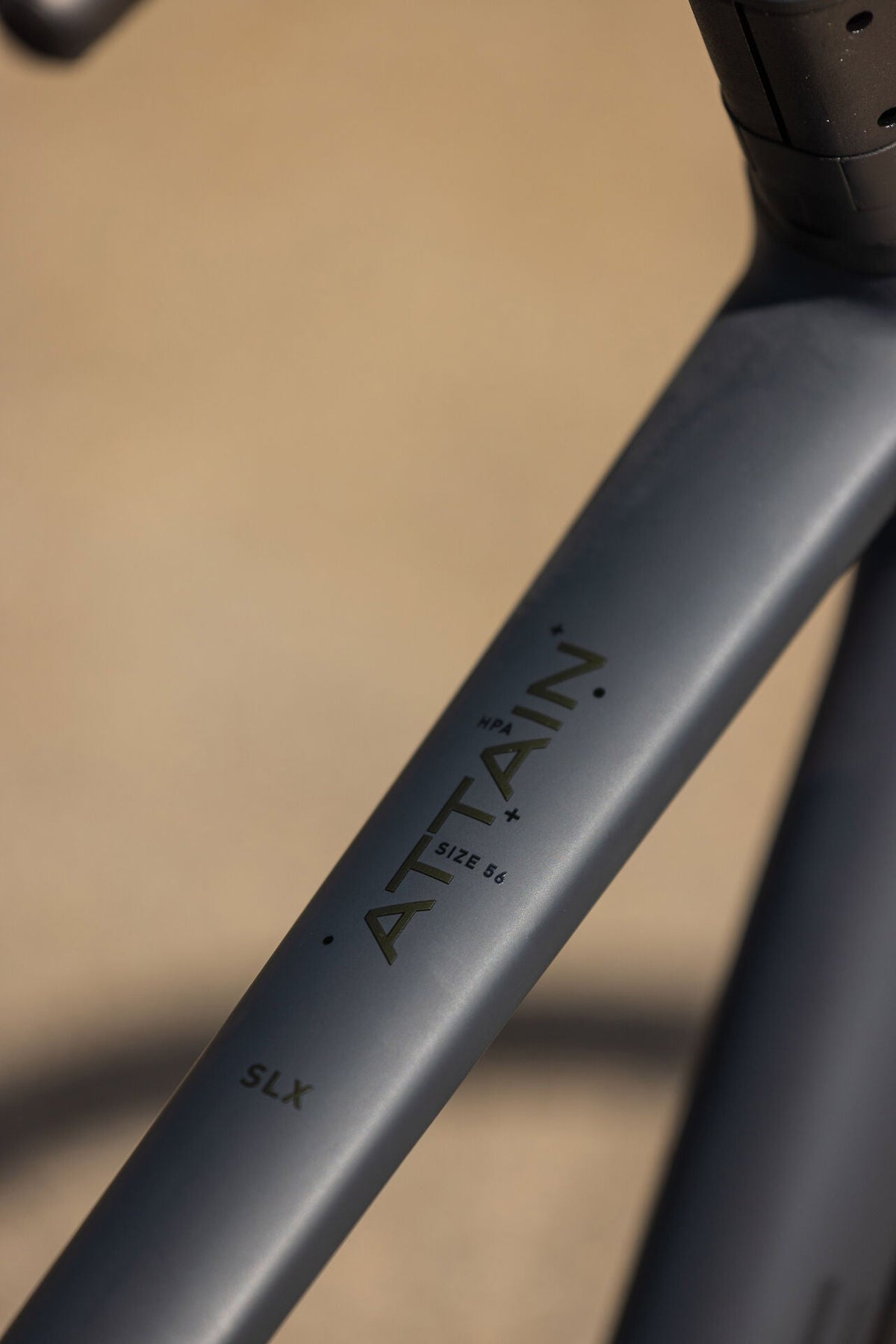 Cube Attain SLX black´n´chrome 2027 – Rennrad – Detailansicht 4