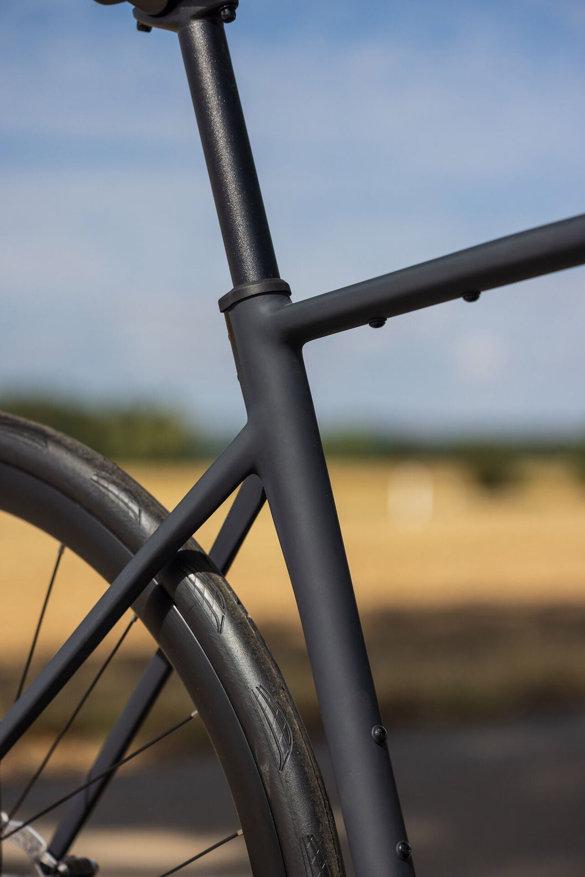 Cube Attain SLX black´n´chrome 2027 – Rennrad – Detailansicht 6