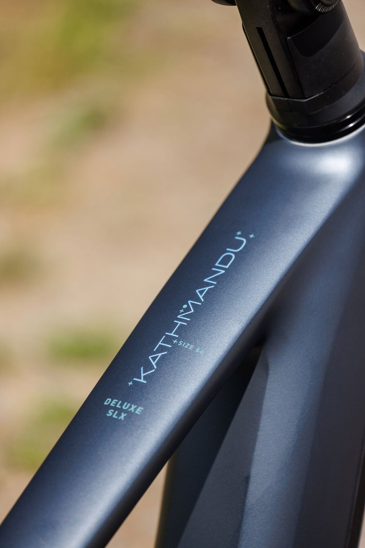 Cube Kathmandu Hybrid Deluxe SLX 800 mineralblue´n´blue 2027 – E-Trekkingrad – Detailansicht 9