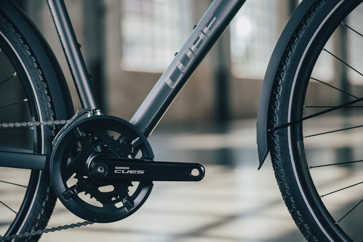 Cube Kathmandu Pro slabgrey´n´chrome 2027 – Trekkingrad – Detailansicht 1