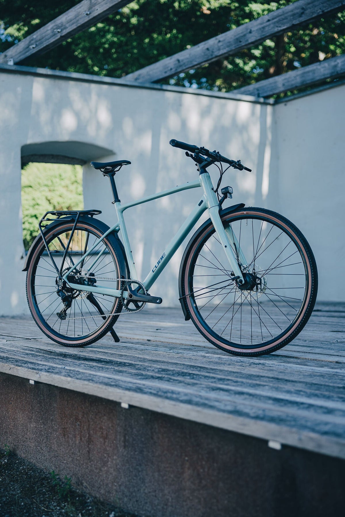 Cube Nulane Pro FE aloegreen´n´black 2027 – Fitnessbike – Seitenansicht 4