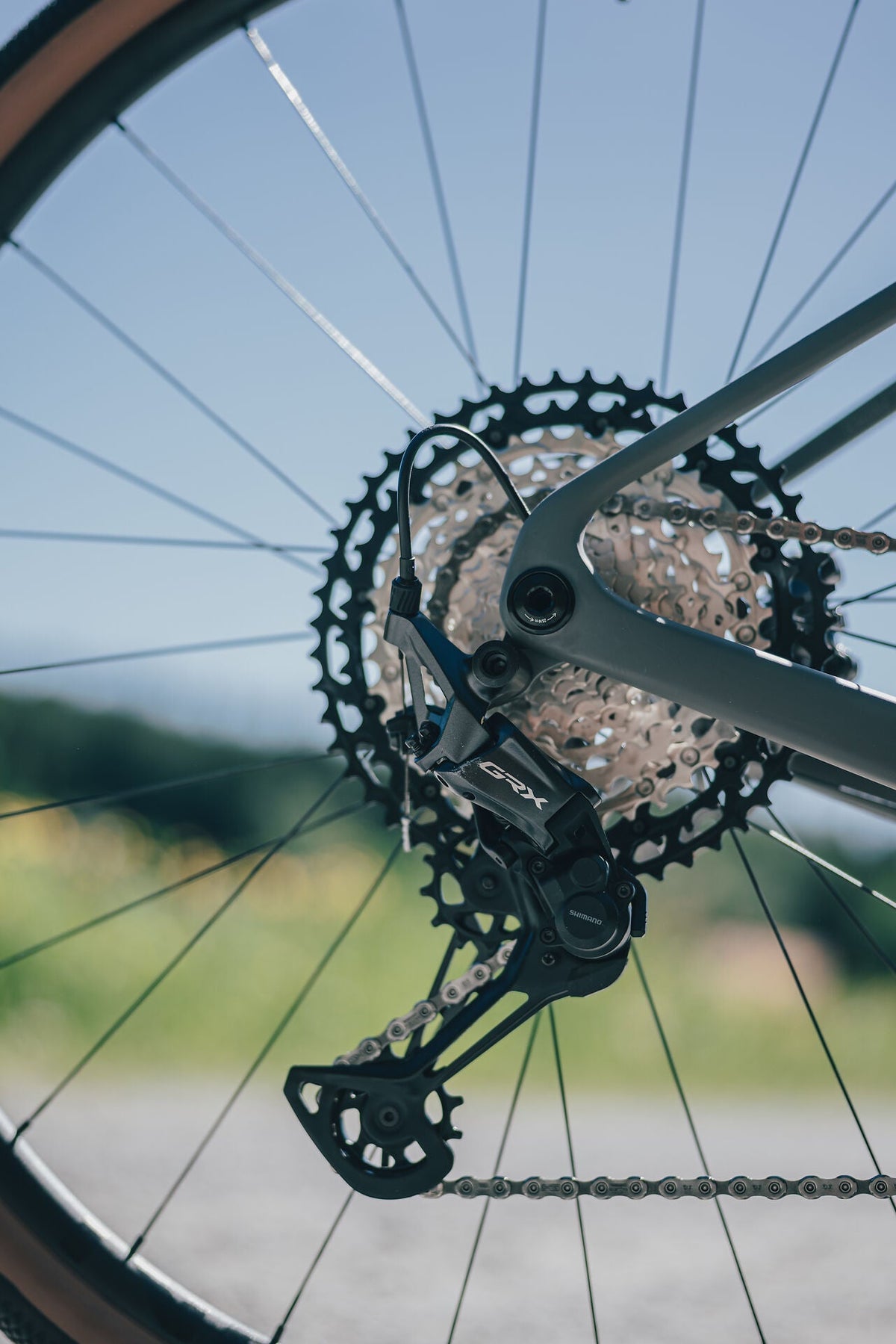 Cube Nuroad Hybrid C:62 Race 400X oldgrey´n´grey 2027 – E-Gravelbike – Detailansicht 2