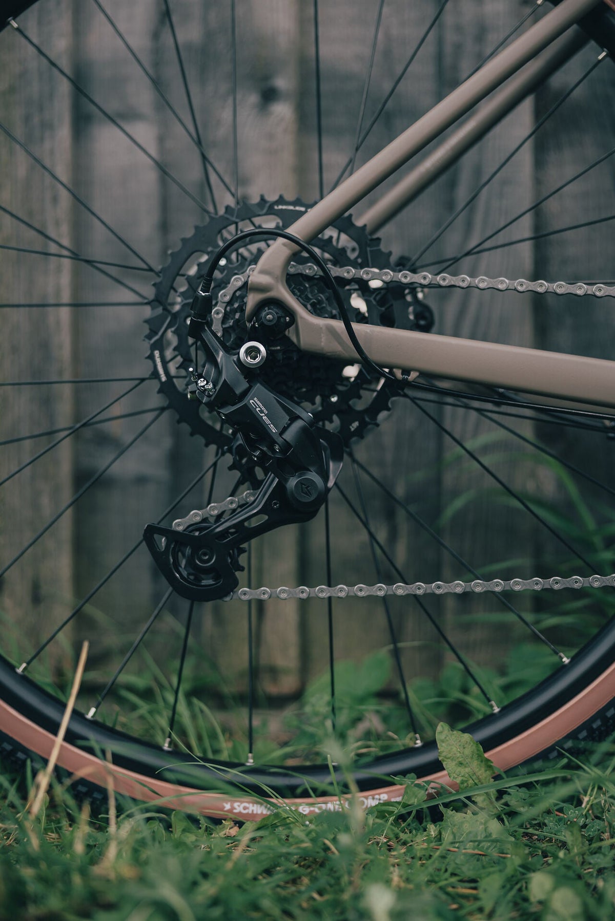 Cube Nuroad ONE wood´n´grey 2027 – Gravelbike – Detailansicht 3