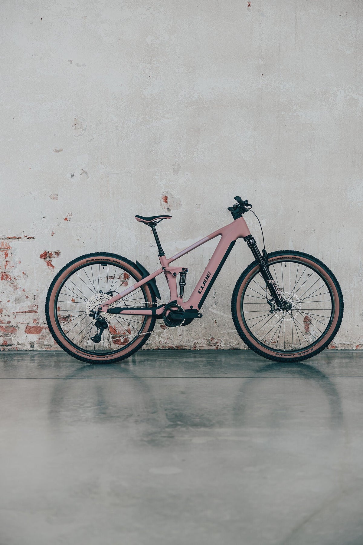 Cube Stereo Hybrid ONE22 SLX 800 ruby´n´black 2027 – E-Mountainbike Fully – Seitenansicht 2