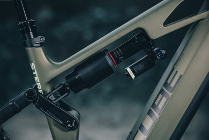 Cube Stereo Hybrid ONE77 HPC TM 800 reedgreen´n´gills 2027 – E-Mountainbike Fully – Detailansicht 8
