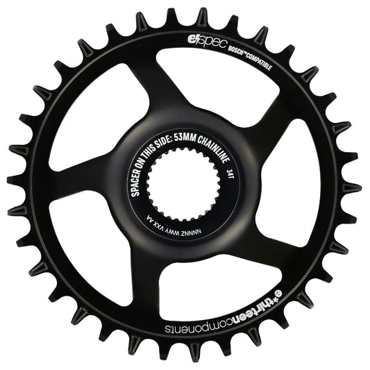 e*thirteen Helix Core e*spec - Direct Mount Kettenblatt - Bosch - schwarz
