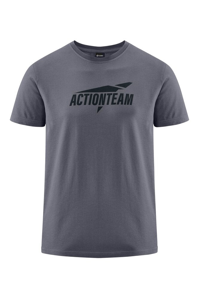 CUBE Organic T-Shirt Actionteam  grey´n´black