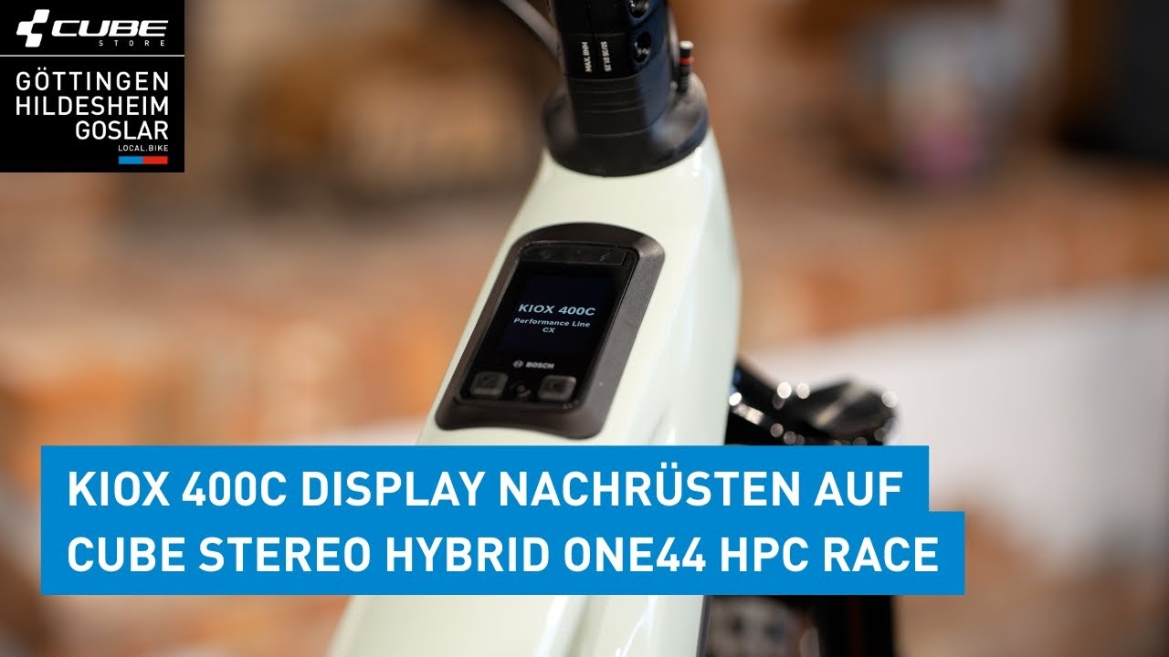 Video laden: Video zum Umbau des KIOX400c