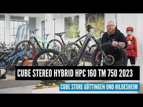 CUBE Stereo Hybrid 160 HPC TM 750 27.5 flashgrey´n´olive 2023