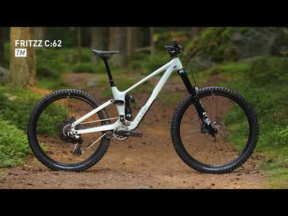 CUBE Fritzz C:62 TM Mountainbike Fully 2027 in hintofmint und grey, video