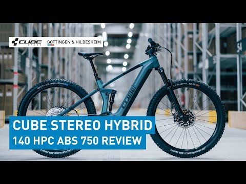 CUBE Stereo Hybrid 140 HPC ABS 750 smaragdgrey´n´blue 2023