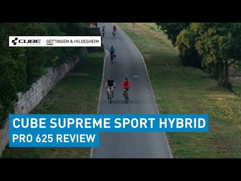 CUBE Supreme Sport Hybrid Pro 625 Easy Entry red ´n´black 2023