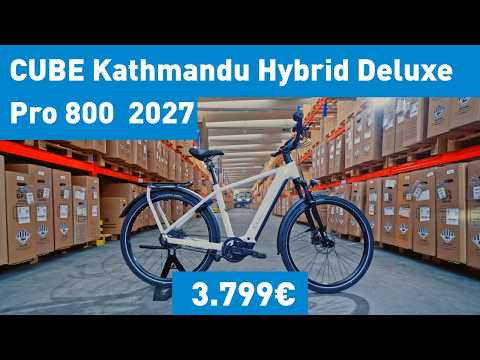 Cube Kathmandu Hybrid Deluxe SLX 800 mineralblue´n´blue 2027