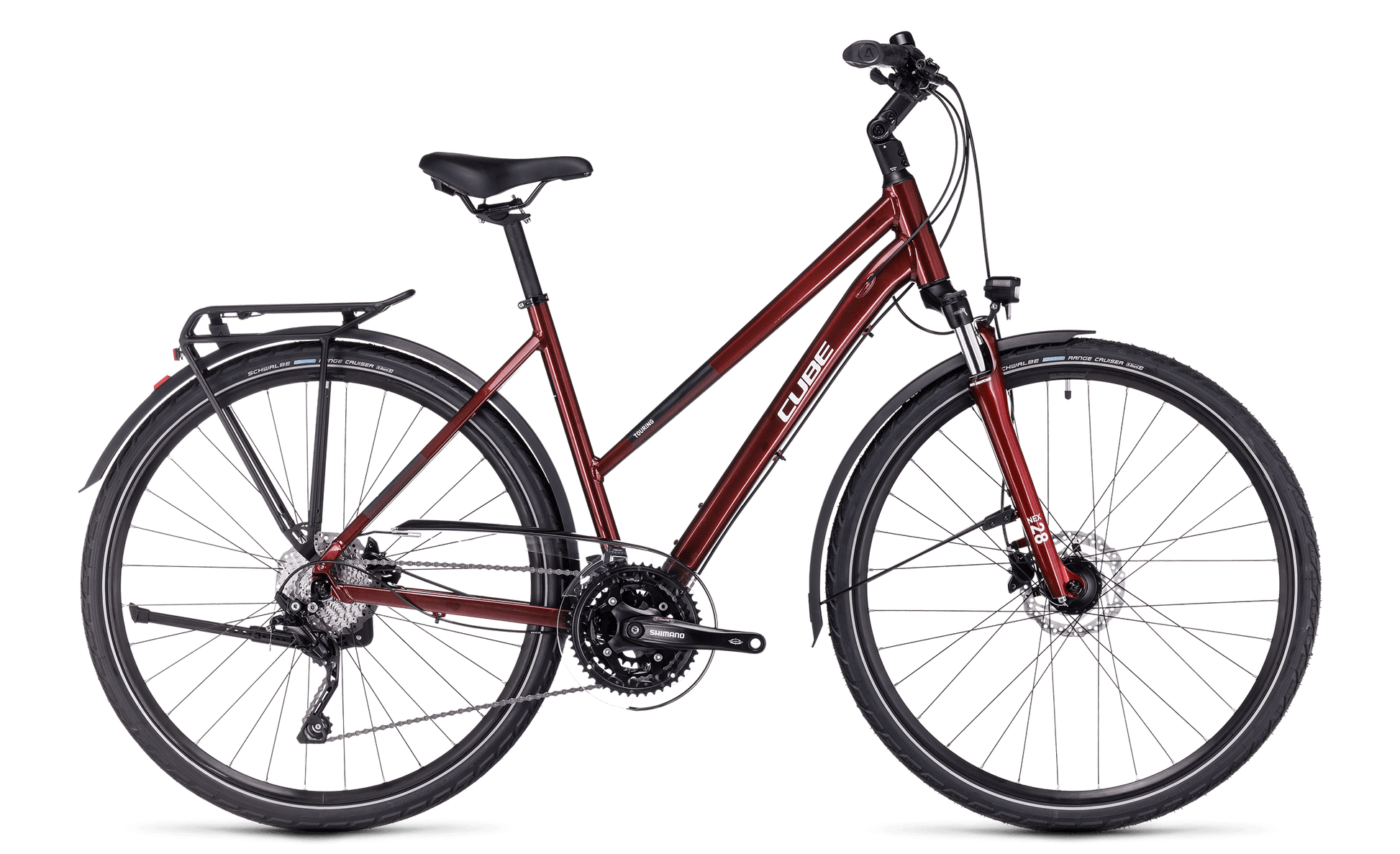 CUBE Touring EXC Trapeze red´n´white 2023