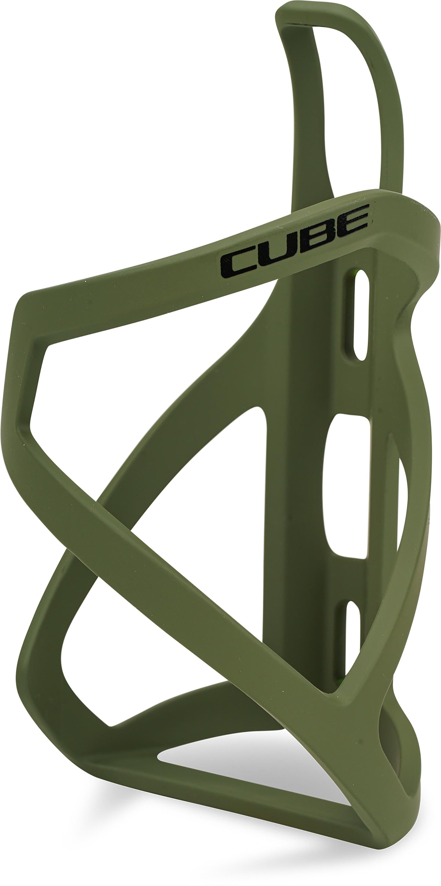 CUBE Flaschenhalter HPP Left-Hand Sidecage matt olive´n´glossy black