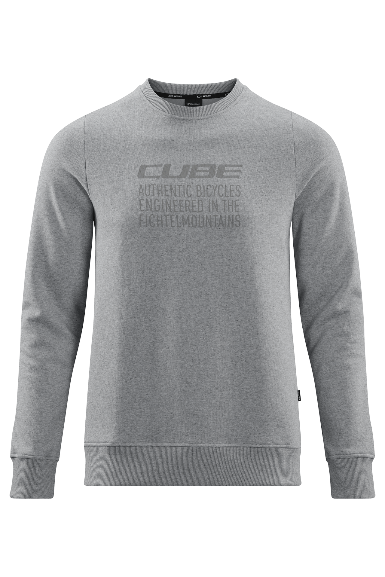 CUBE Organic Sweater grey melange XXL