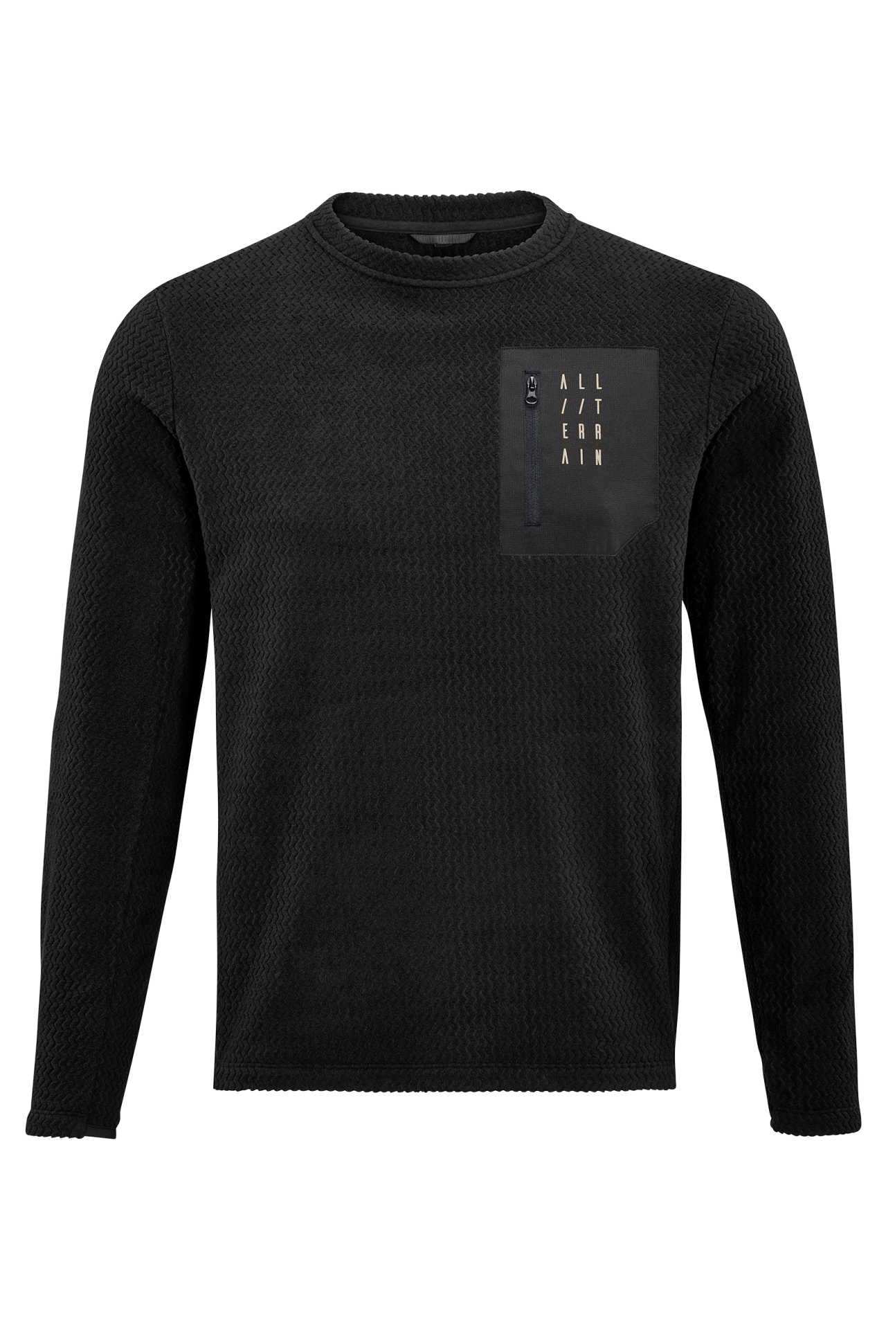 CUBE ATX Fleece Trikot langarm black L