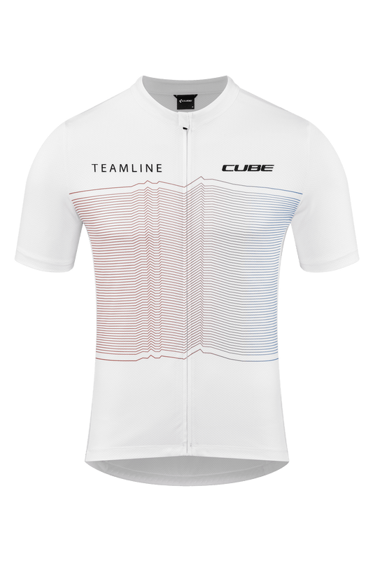 CUBE TEAMLINE Trikot CMPT kurzarm white M