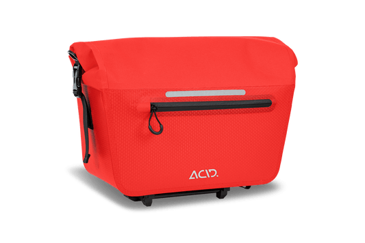 ACID Gepäckträgertasche PRO 14 RILink flame´n´black