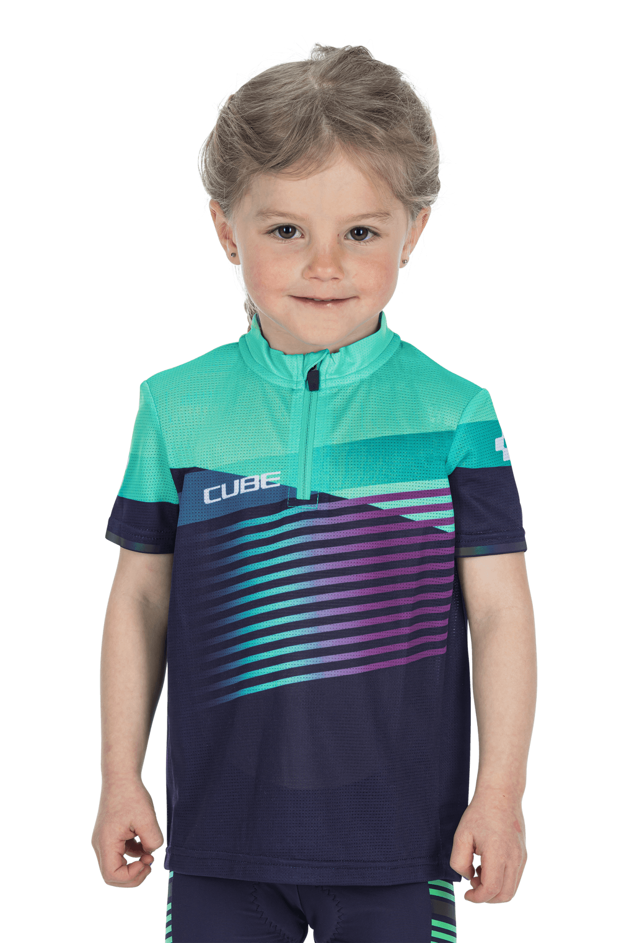 CUBE TEAMLINE Trikot ROOKIE kurzarm