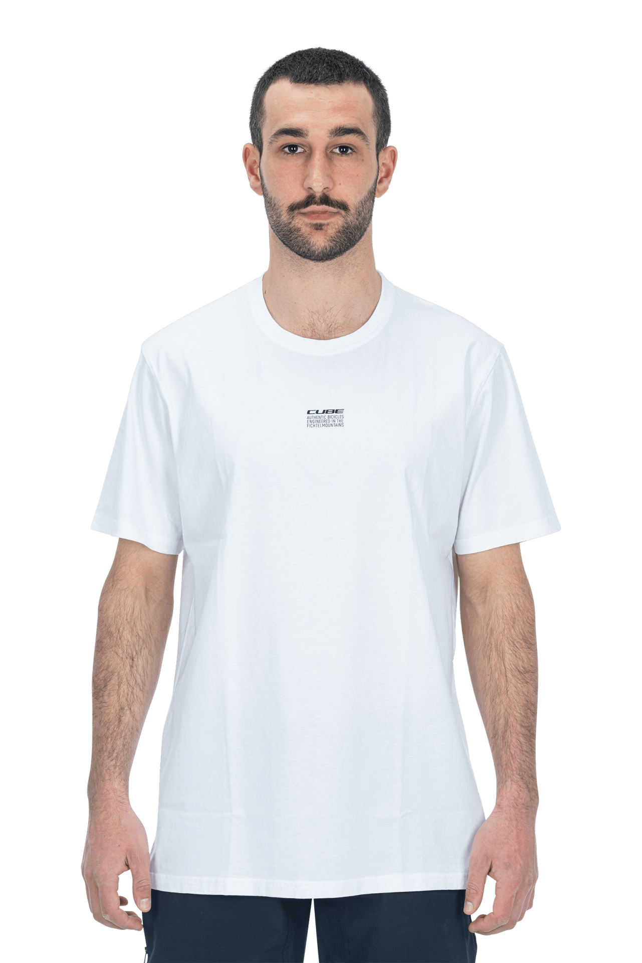 CUBE Organic T-Shirt Logowear GTY FIT white M