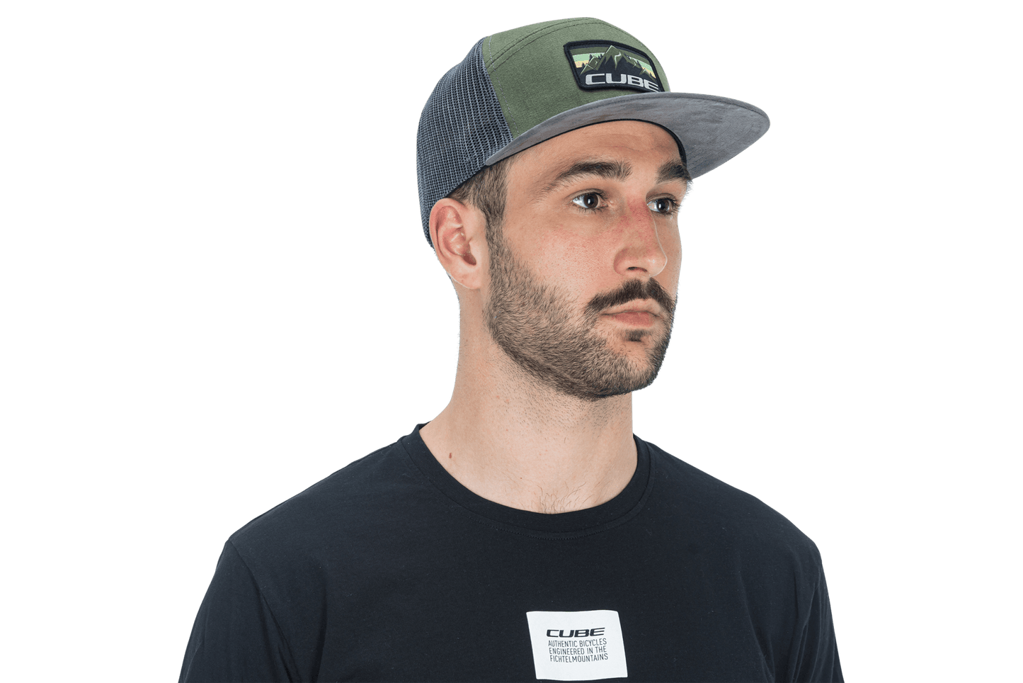 CUBE Cap TM olive´n´grey