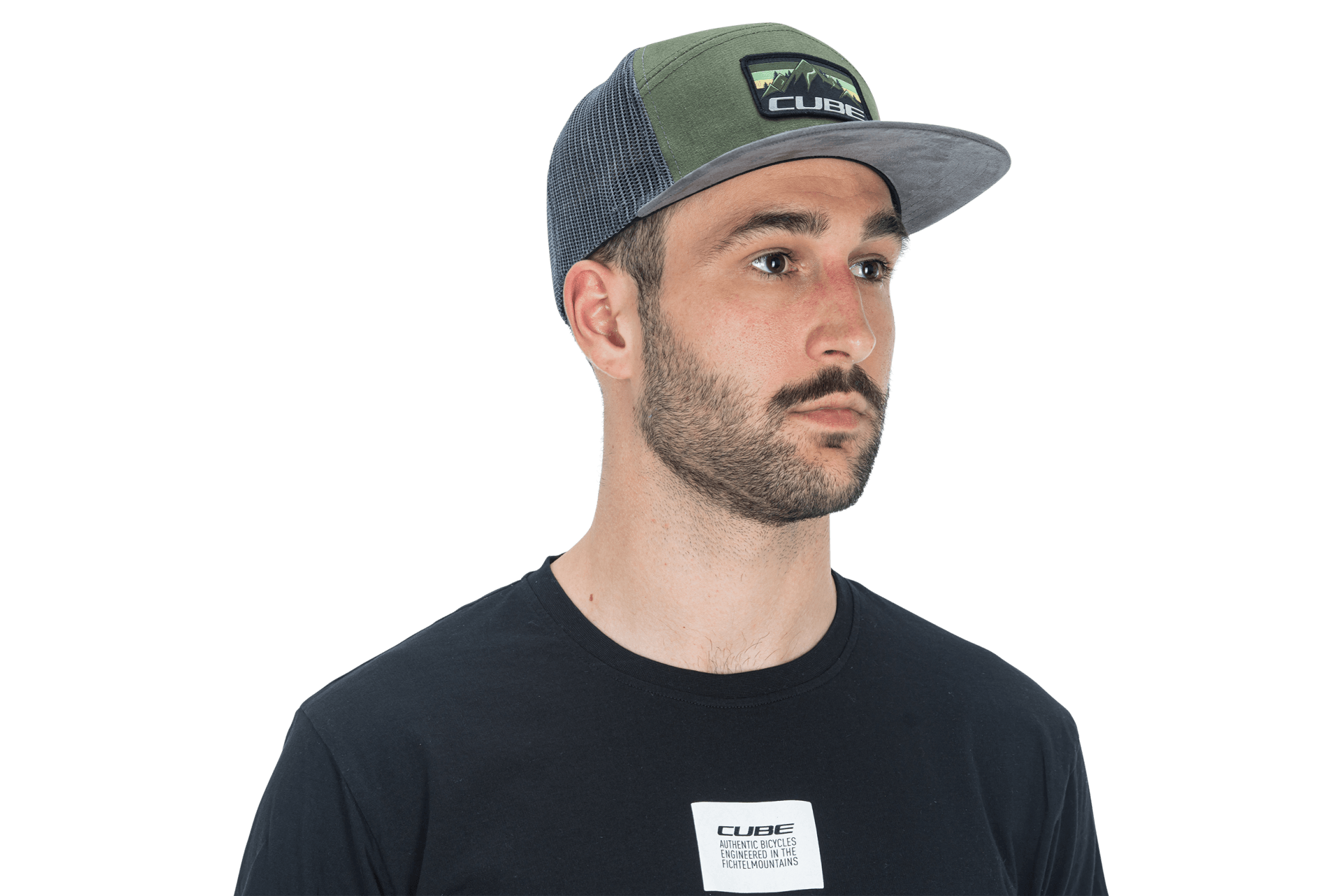 CUBE Cap TM olive´n´grey