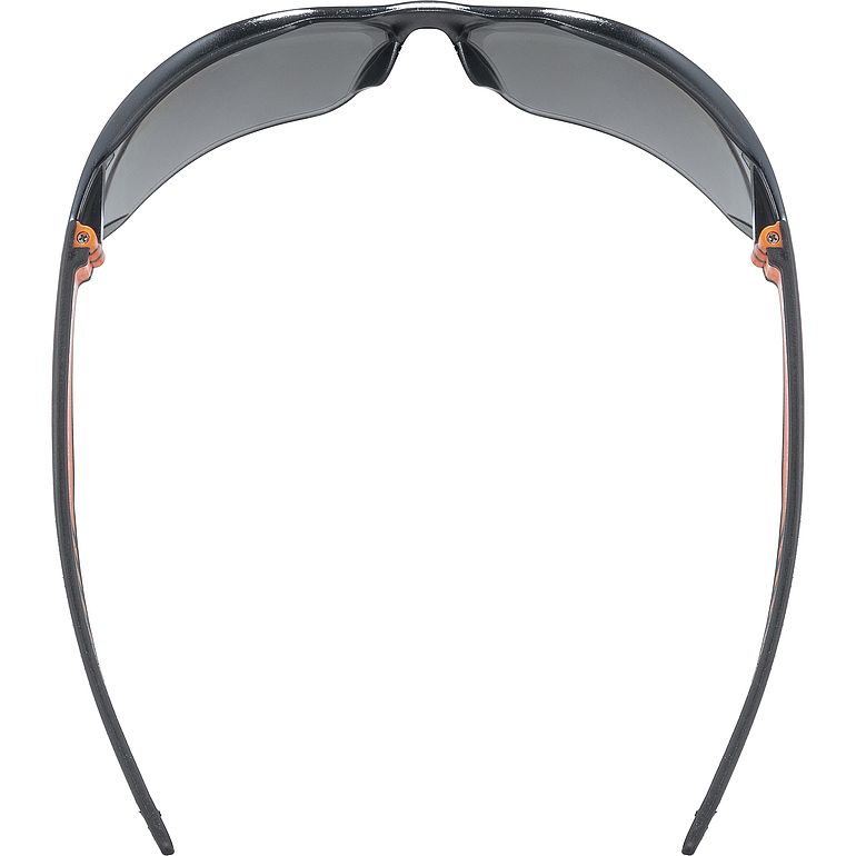 UVEX Sportstyle 204 black orange/mir.silver